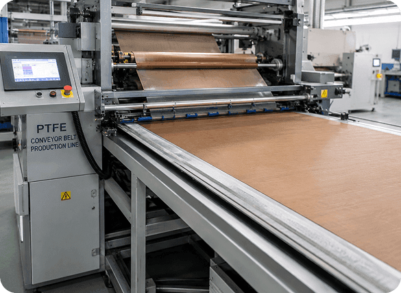 Linia produkcyjna pasów transportujących PTFE