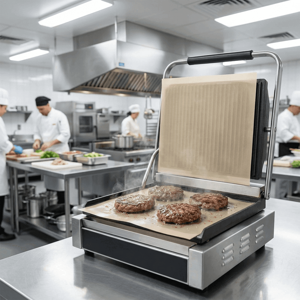 Materiały PTFE wykorzystywane w przemysłowych kuchniach restauracyjnych