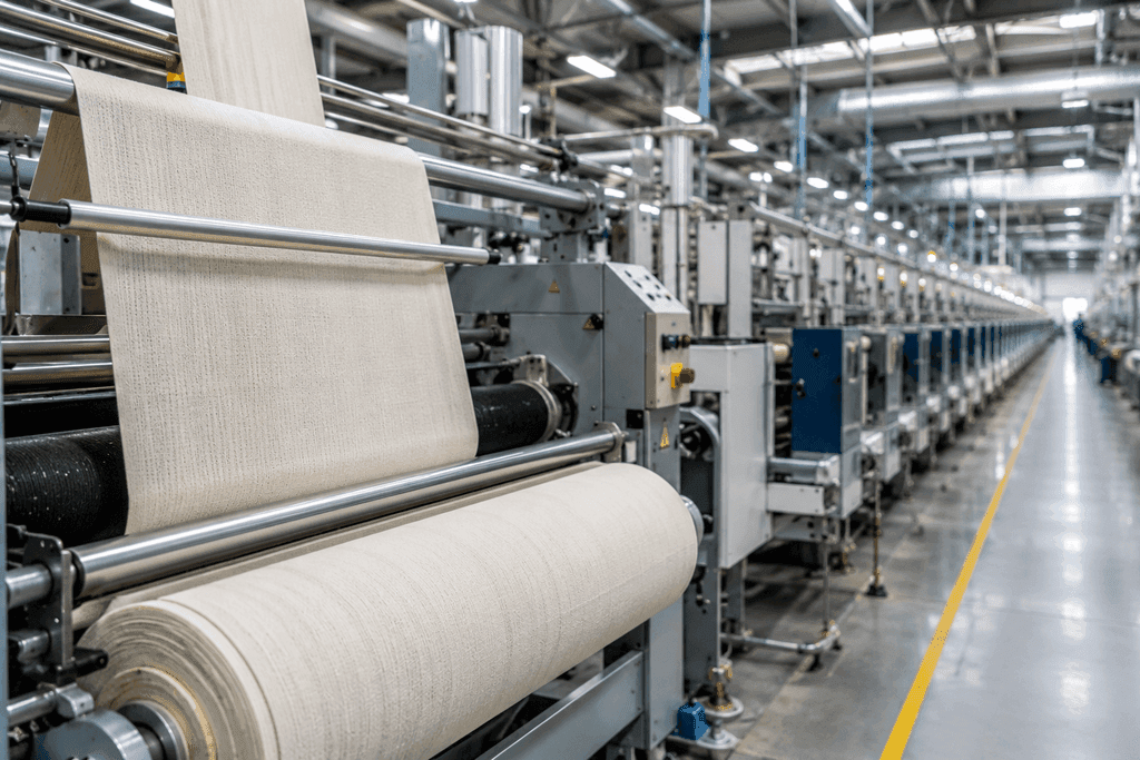 Produkcja tekstyliów z wykorzystaniem taśm transportujących PTFE